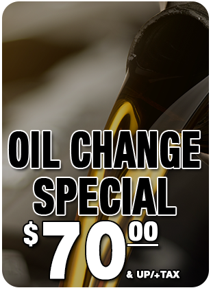 Oil change special Oil change special